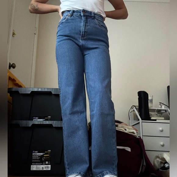 Thrills High Rise Blue Women's Jeans - Picture 1 of 3